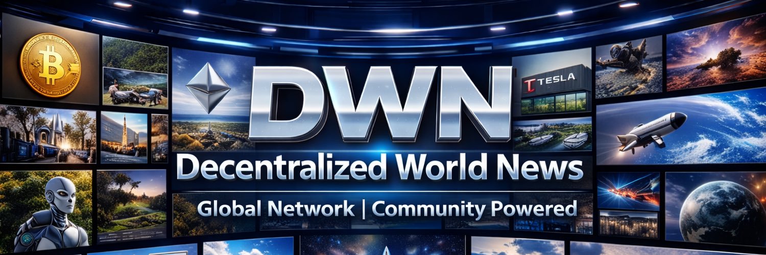 DWN 🌎 Decentralized World News banner