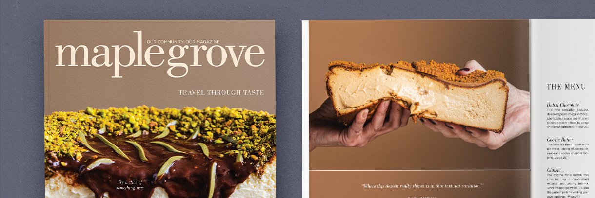 Maple Grove Magazine banner