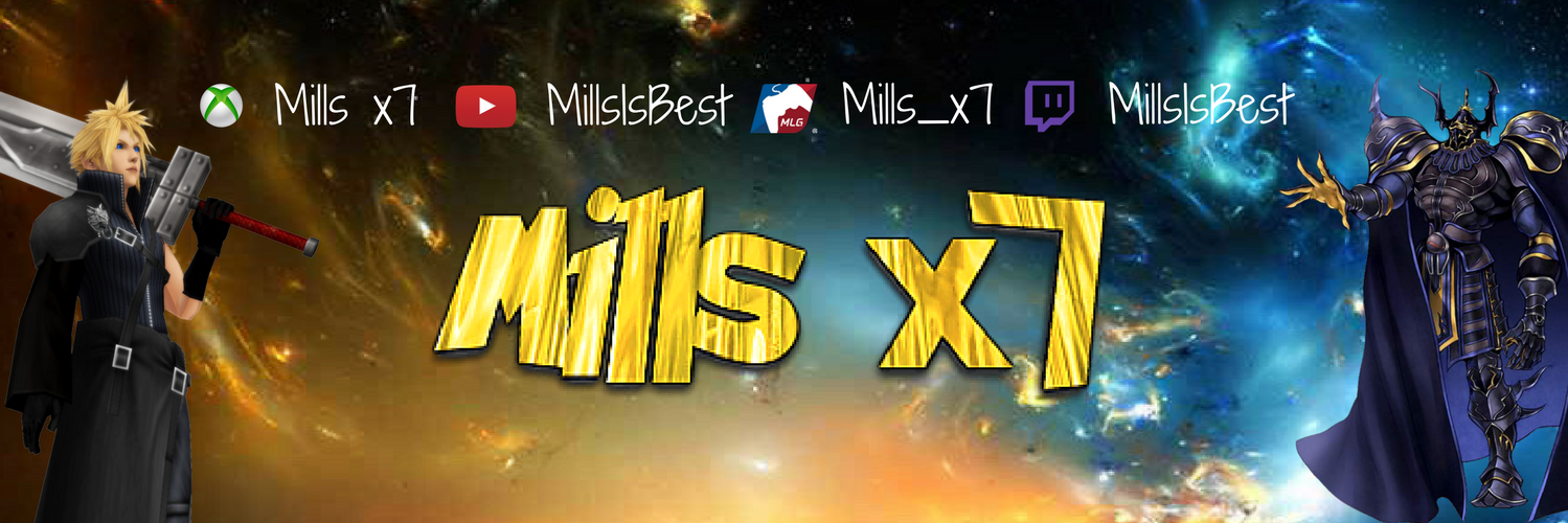Mills x7 banner