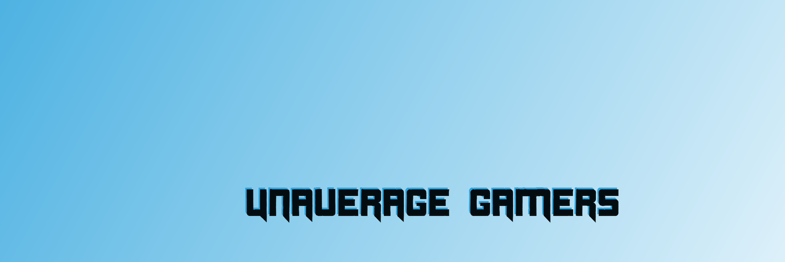 UnaverageGamers's profile banner image