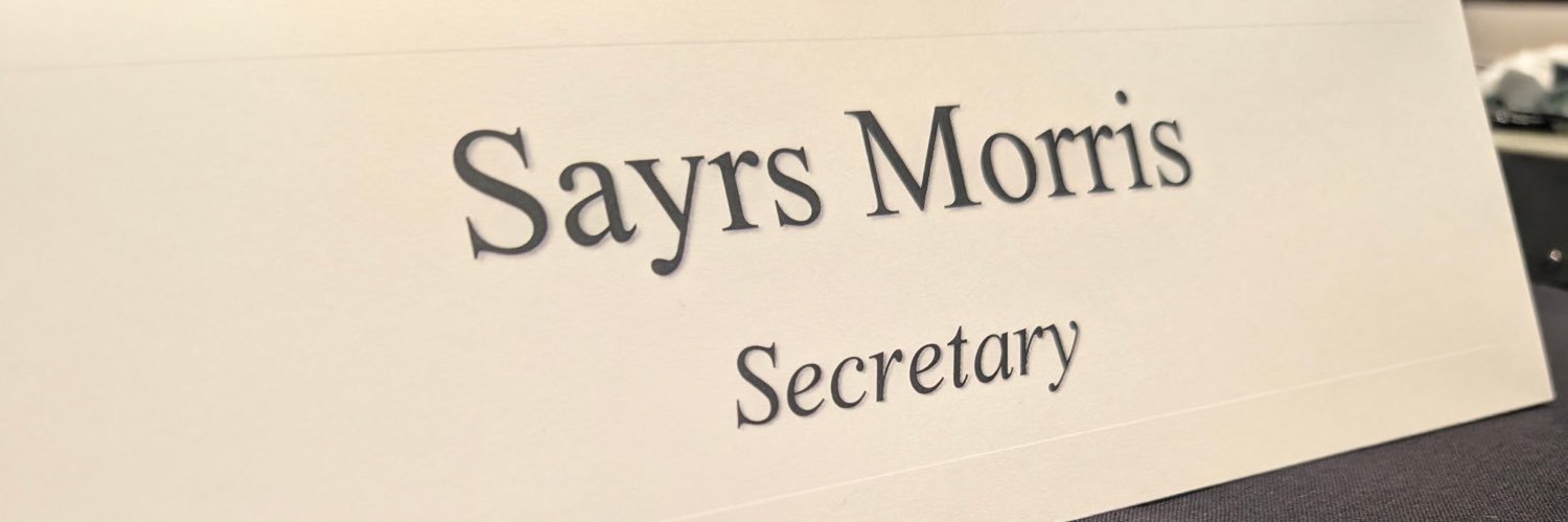 Sayrs Morris banner