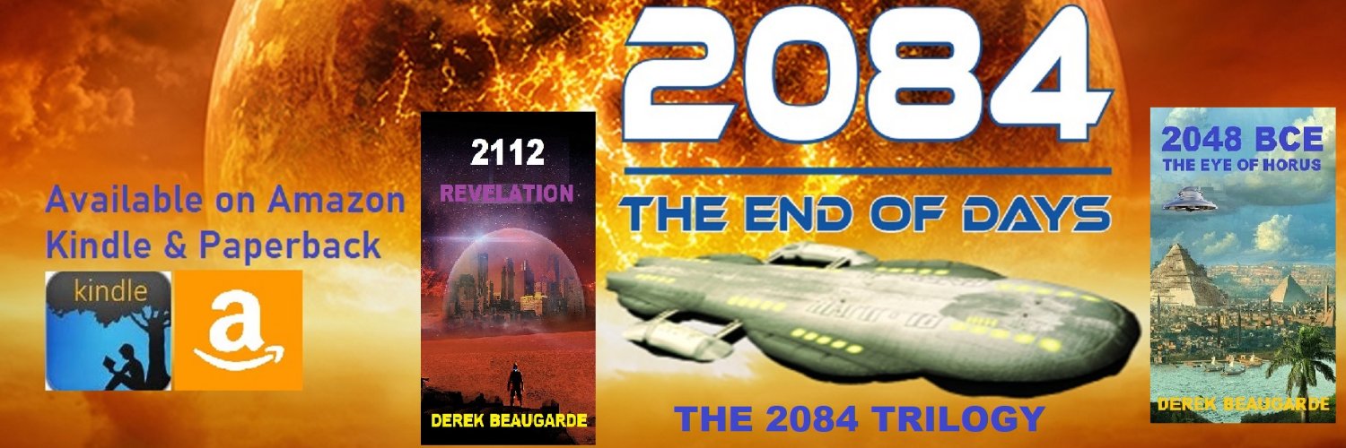 2084 The End of Days ✨ 👽 📚 banner