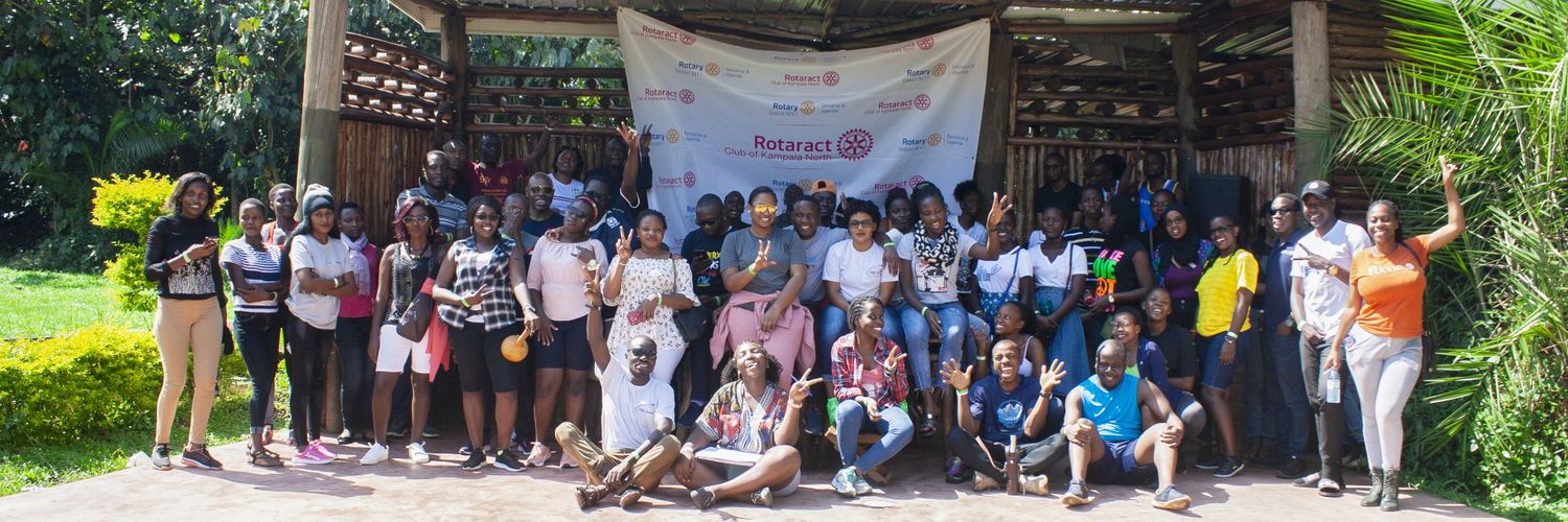 Rotaract Kampala North's banner
