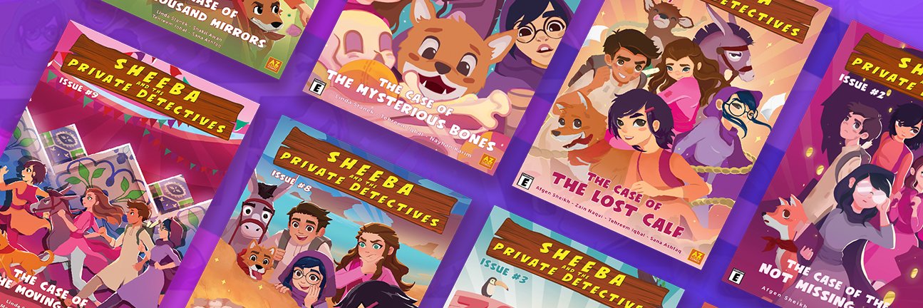 AzCorp Comics banner