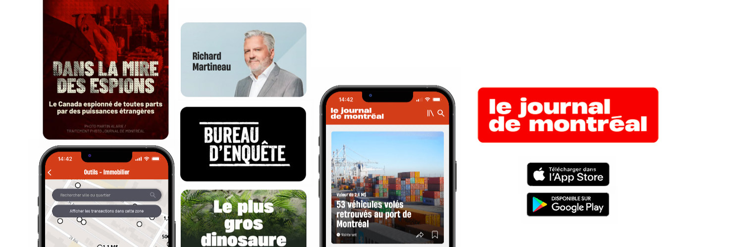 Le Journal de Montréal's banner