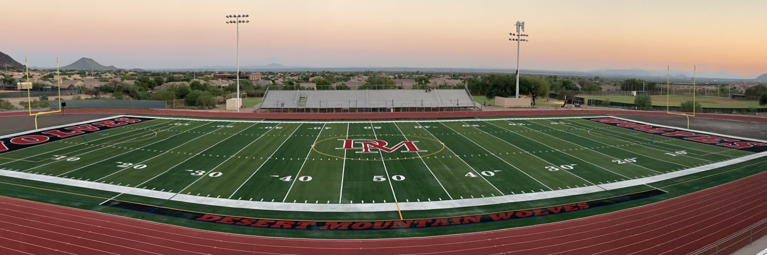 Desert Mountain Wolves Football banner