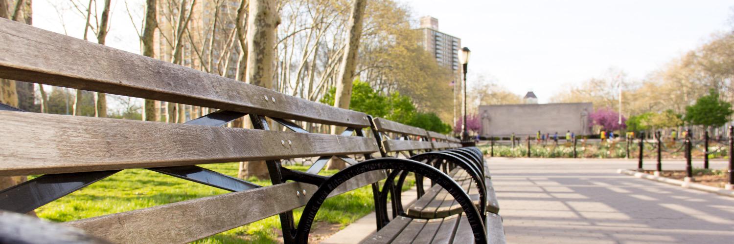 Cadman Plaza Park banner