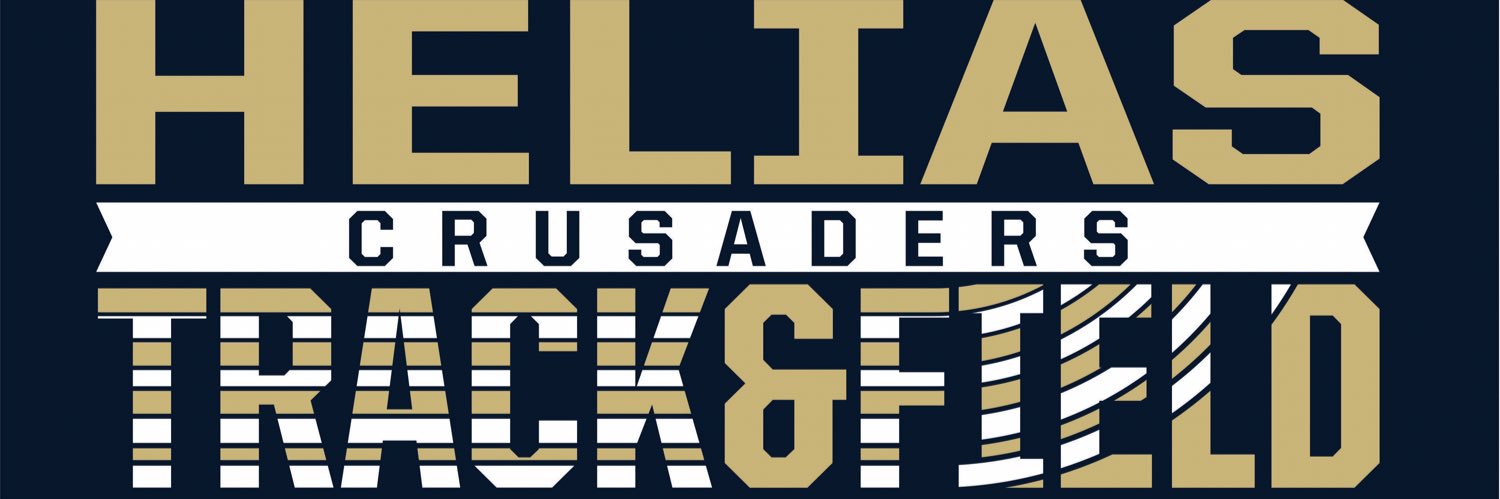Helias Track & Field banner