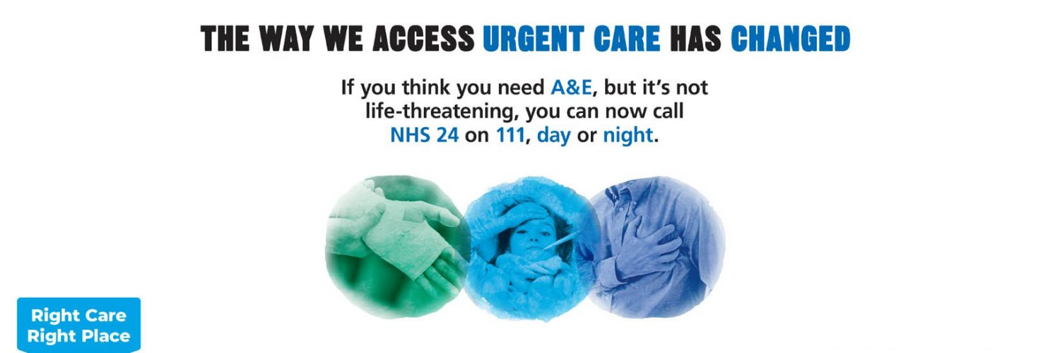 NHS Forth Valley banner