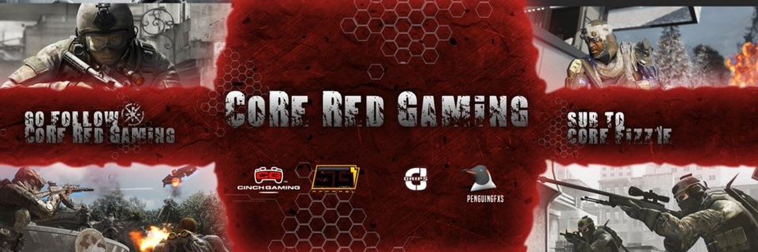 CoReRedGaming banner