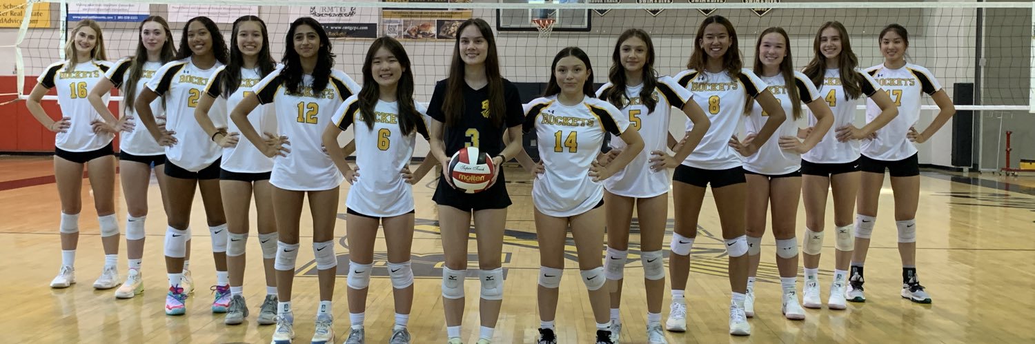 Rockets Volleyball's banner