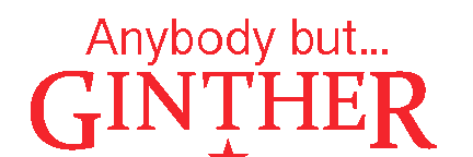 Anyone But Ginther banner