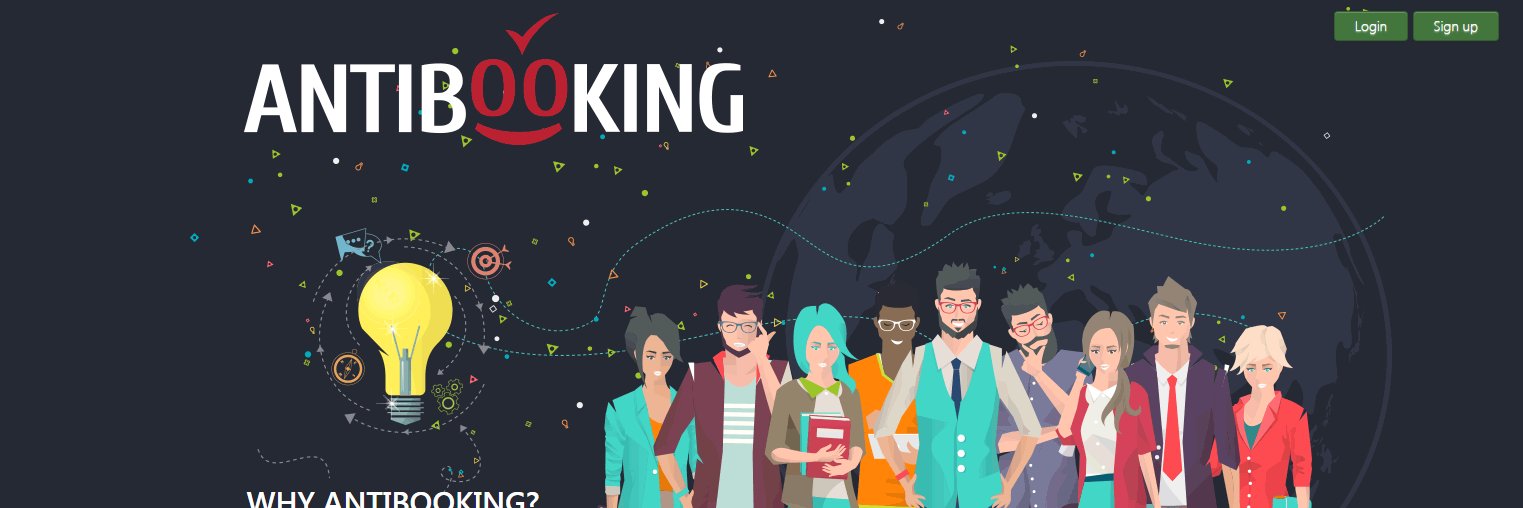 ANTIBOOKING banner