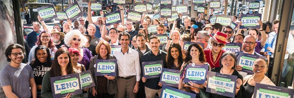Mark Leno banner