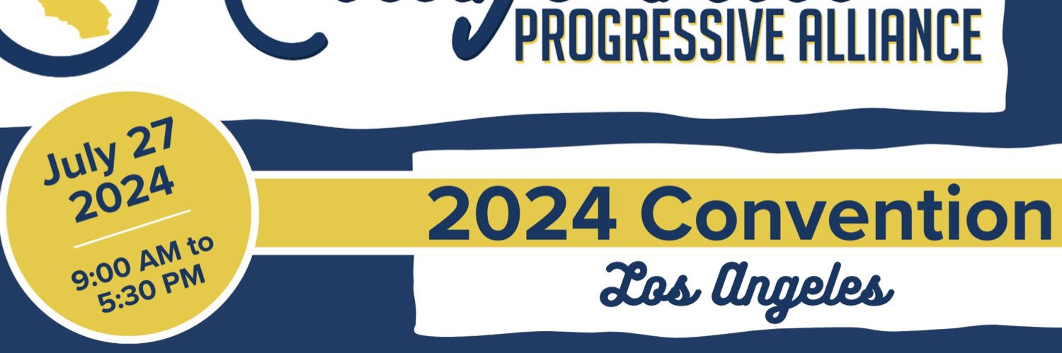 The California Progressive Alliance banner