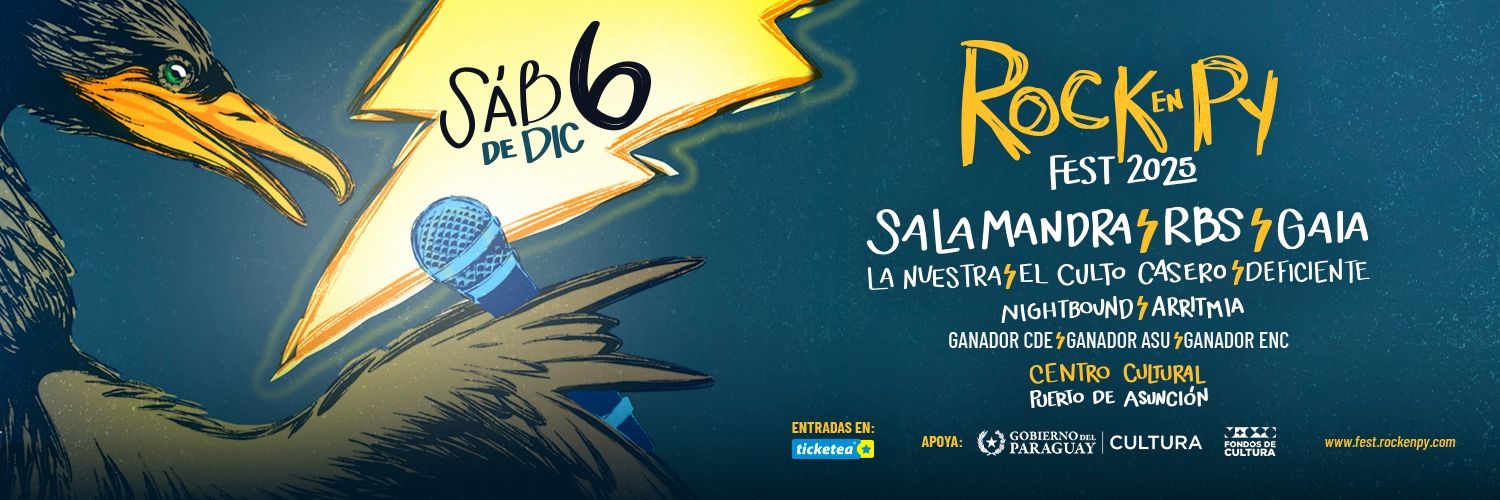 Rock en Paraguay banner