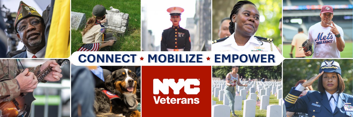 NYC Department of Veterans' Services banner