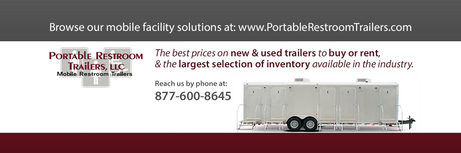 Portable Restroom Trailers, LLC banner