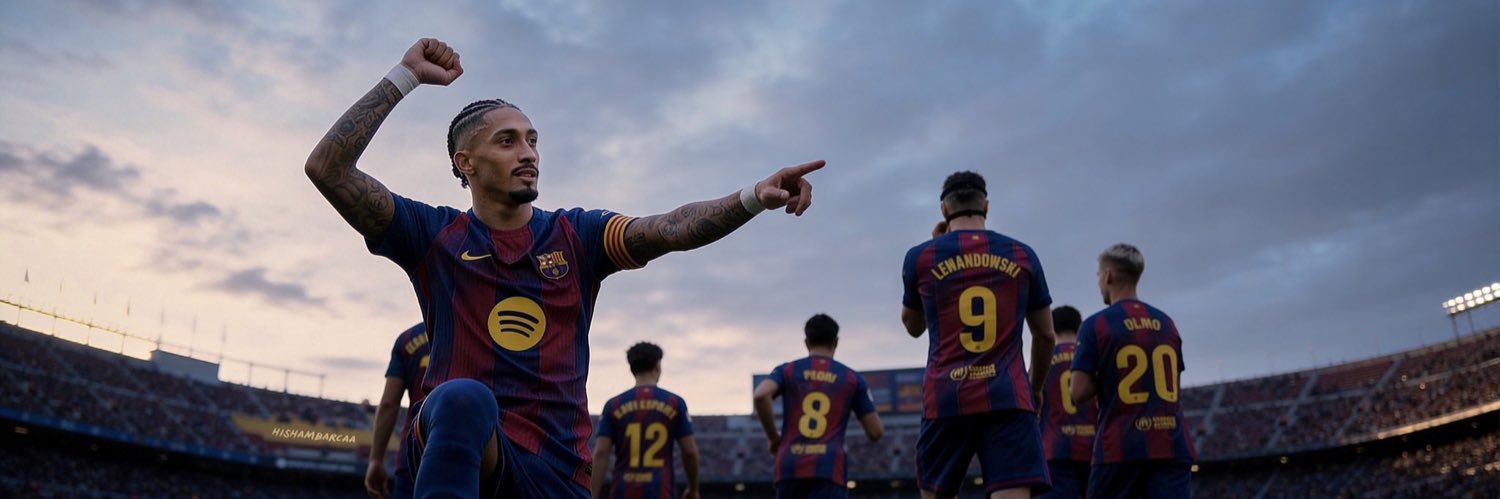 YEM | FCB | 💙❤️💛 banner