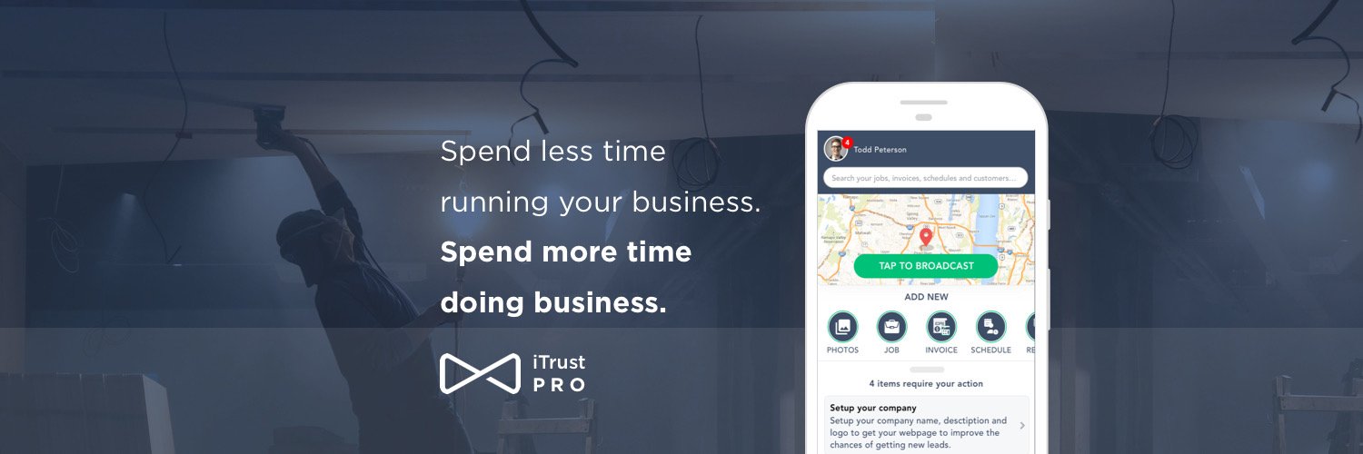 iTrustPRO's profile banner image