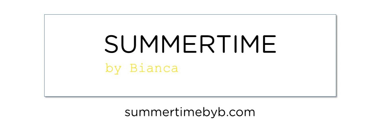 summertime by Bianca banner