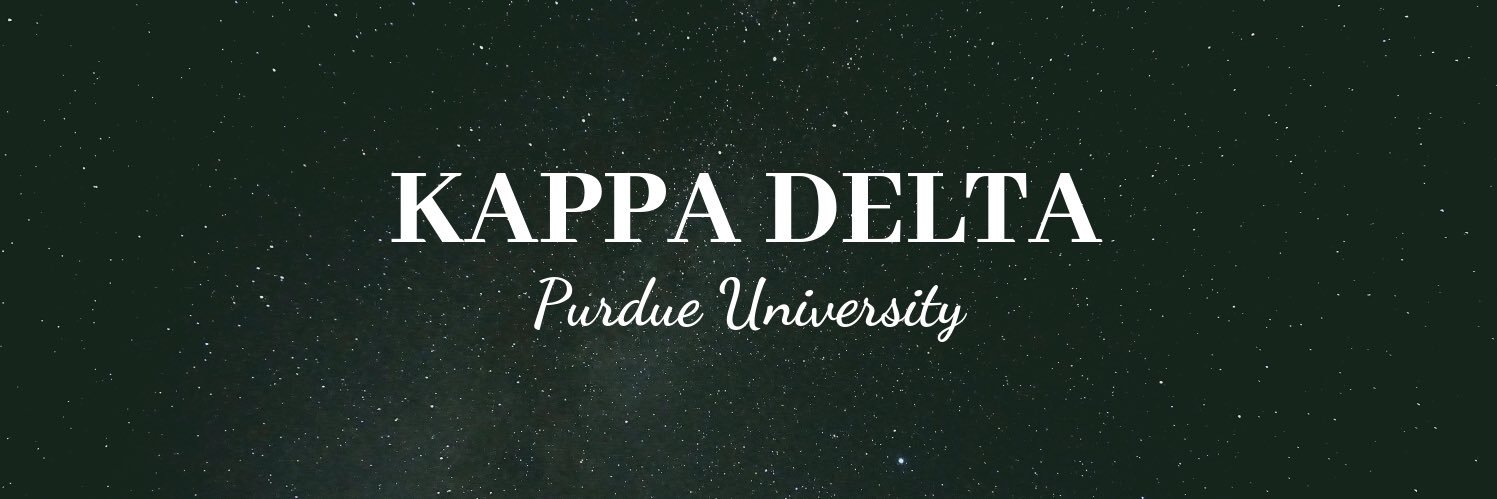 Purdue Kappa Delta banner