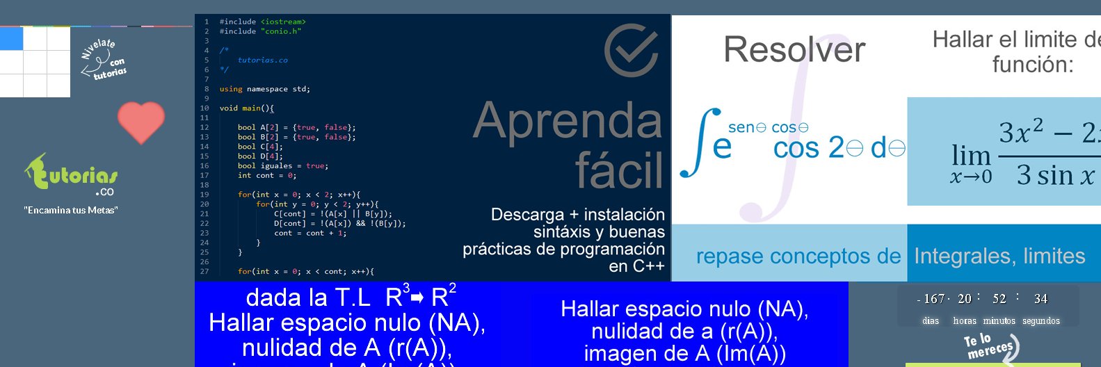 Tutorias.CO 🇨🇴 encamina tus metas banner