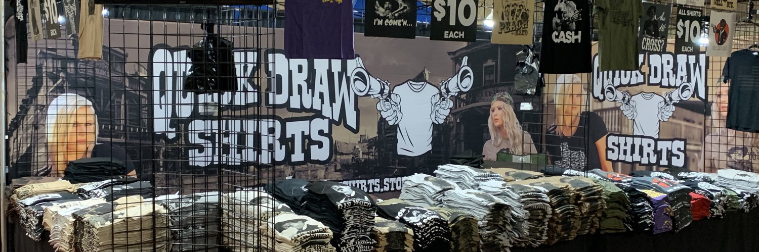 Quick Draw Shirts banner