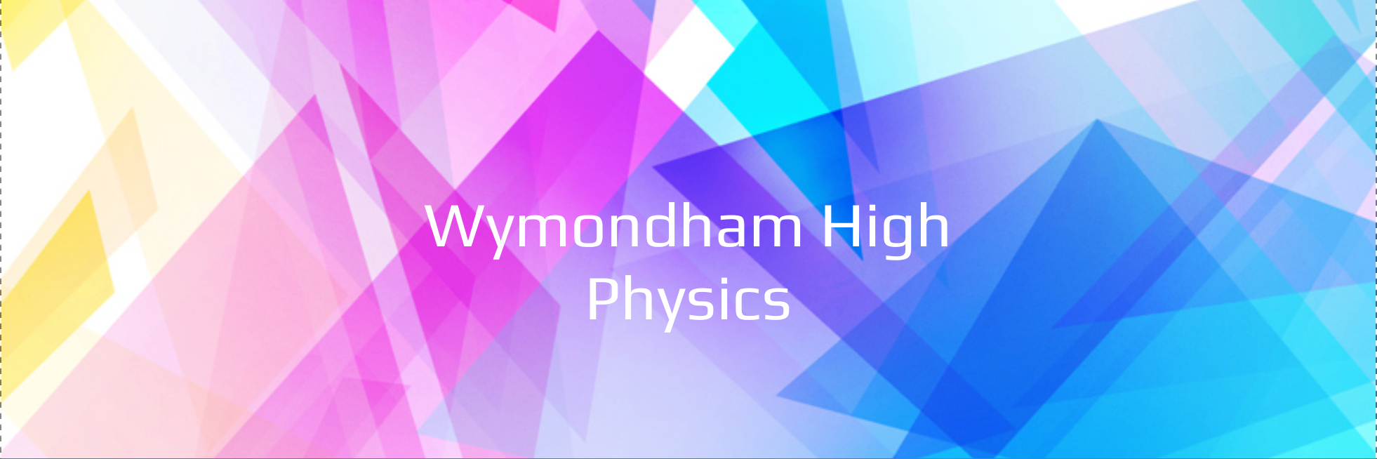 wyhighphysics's profile banner image