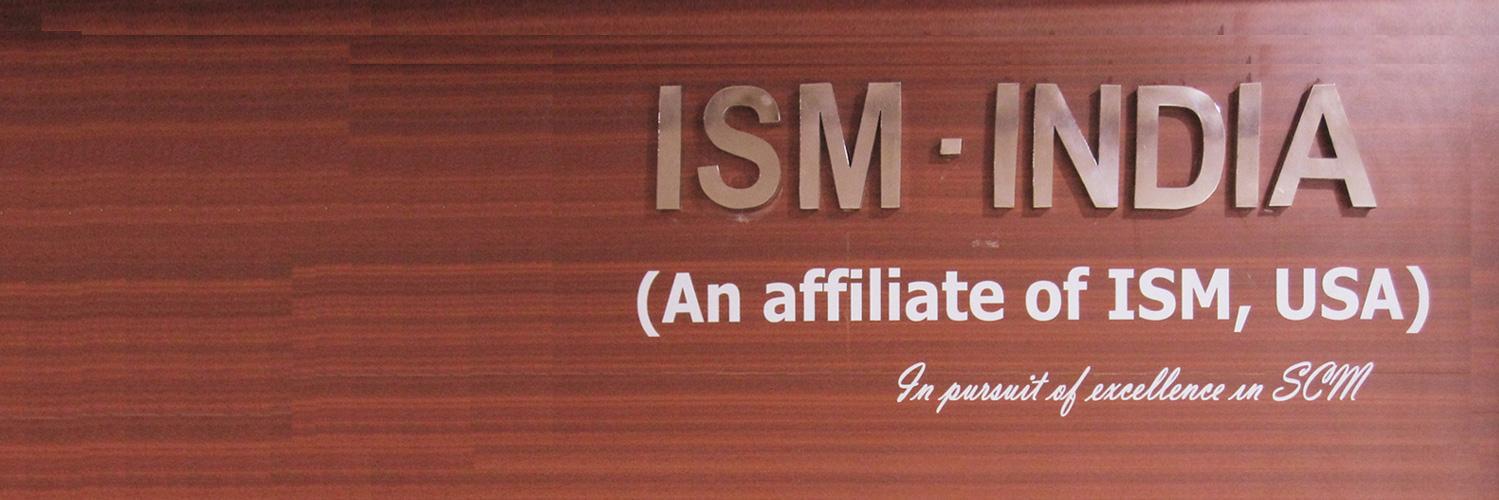 ISM-India banner