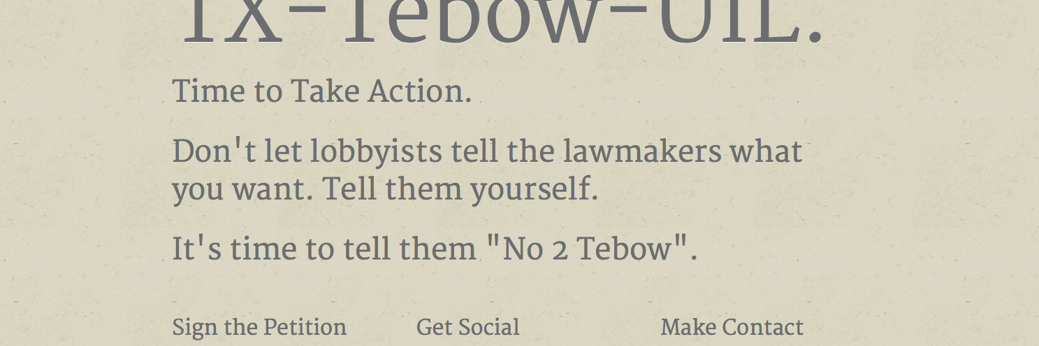 No2Tebow's profile banner image