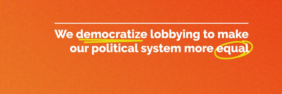 The Good Lobby banner