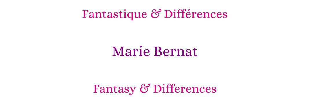 Marie Bernat banner