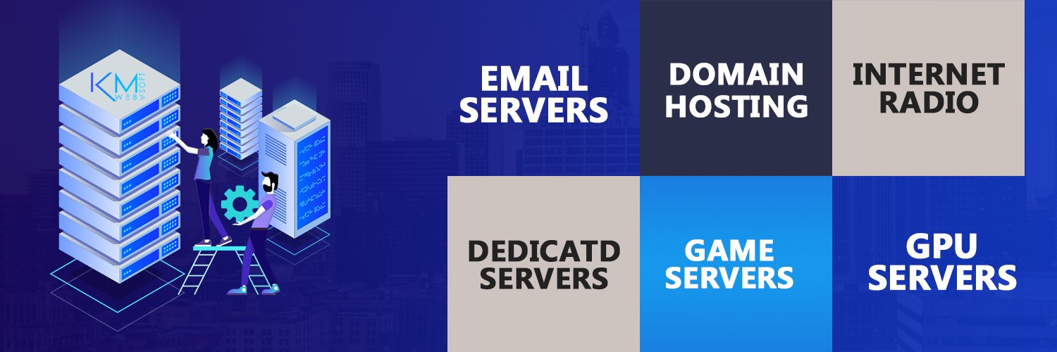 kmwebsoft's profile banner image