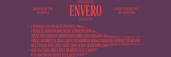 Premios Envero Profile Banner