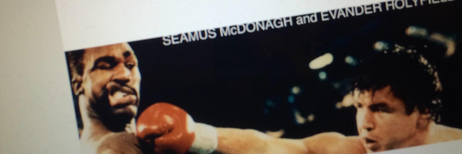 Seamus McDonagh @Seamuzzz Dad banner