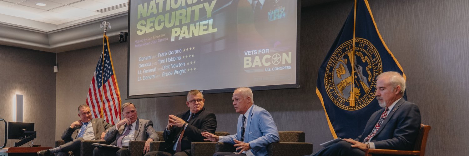 Don Bacon 🇺🇸 🥓 ✈️ 🏍️ ⭐️ 🎖️'s banner