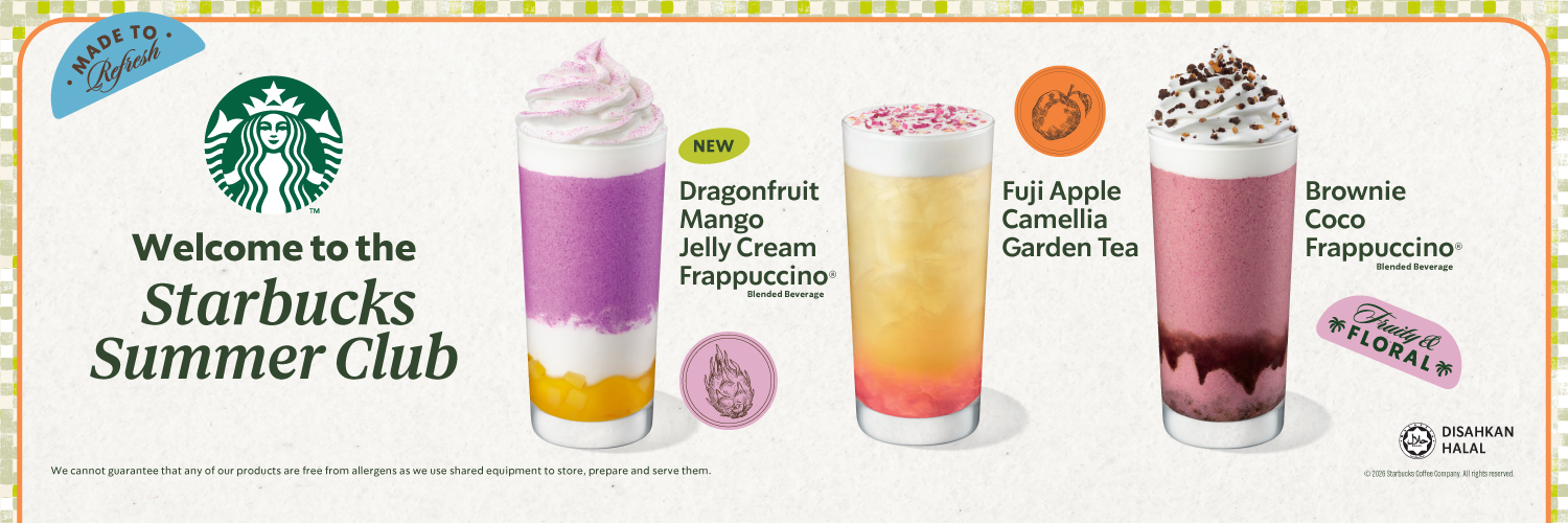 Starbucks Malaysia banner