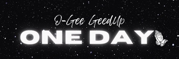 O-Gee #GeedUp Profile Banner