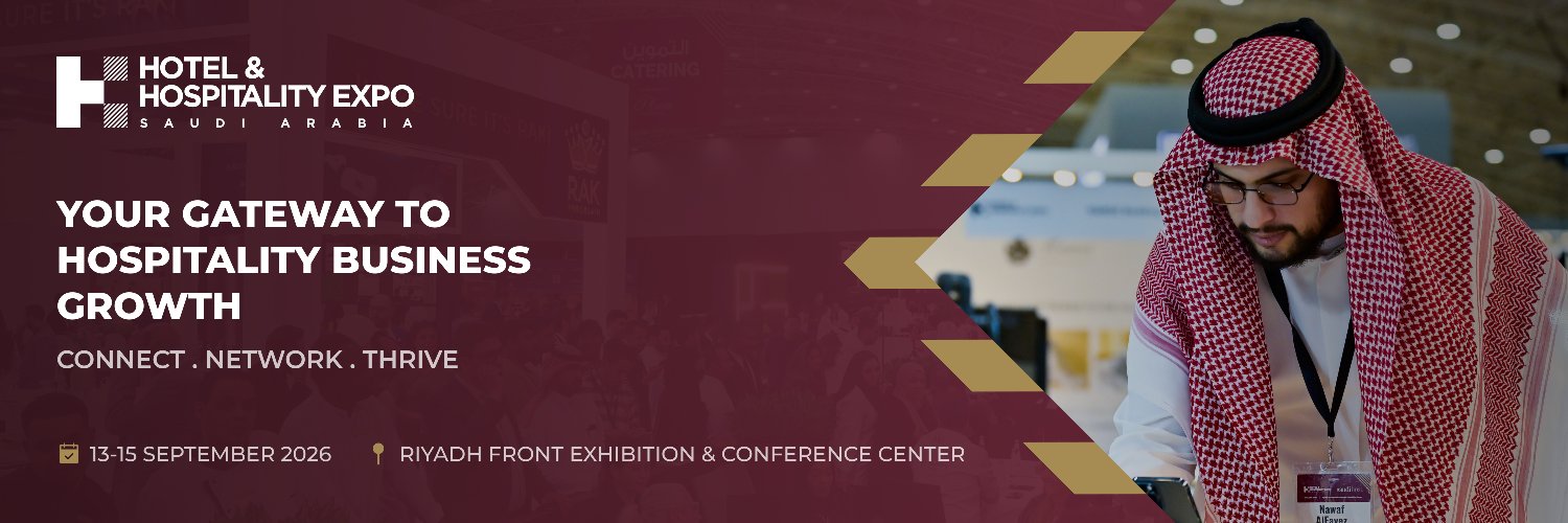 Hotel & Hospitality Expo Saudi Arabia banner