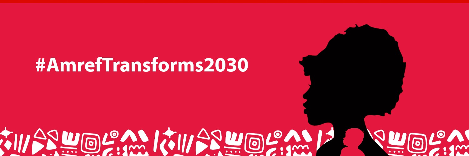 Amref Health Africa in Kenya's banner