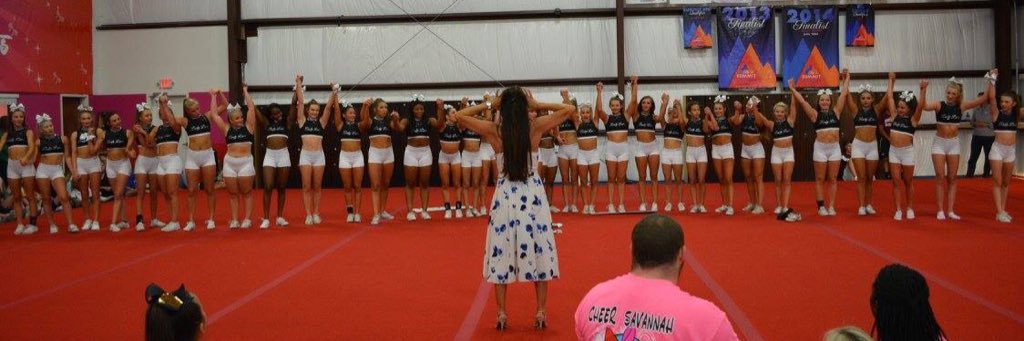 Cheer Savannah banner