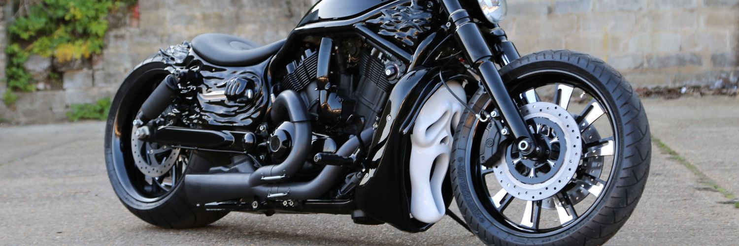 Harley V-Rod Scream banner