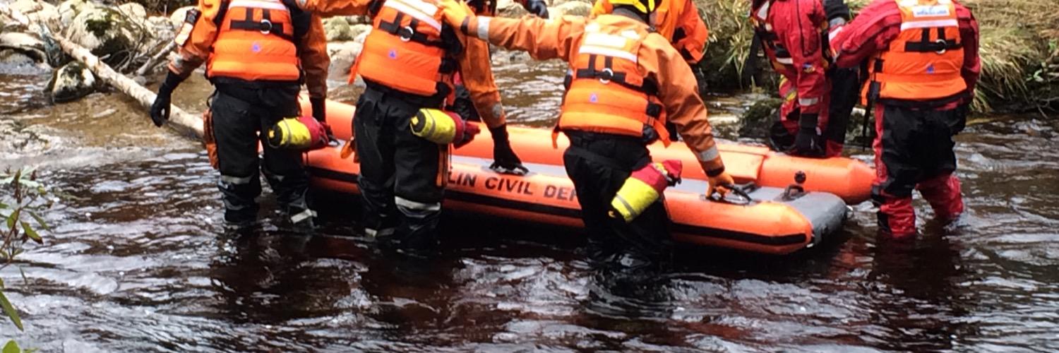 Dublin Civil Defence banner