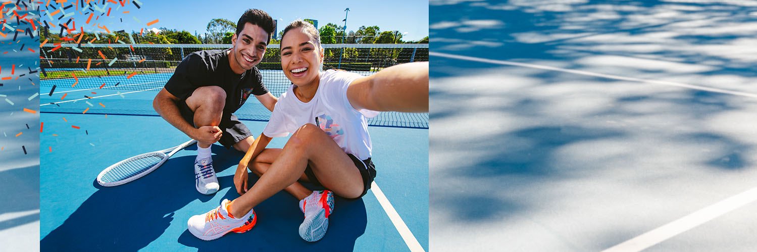 ASICS Tennis banner
