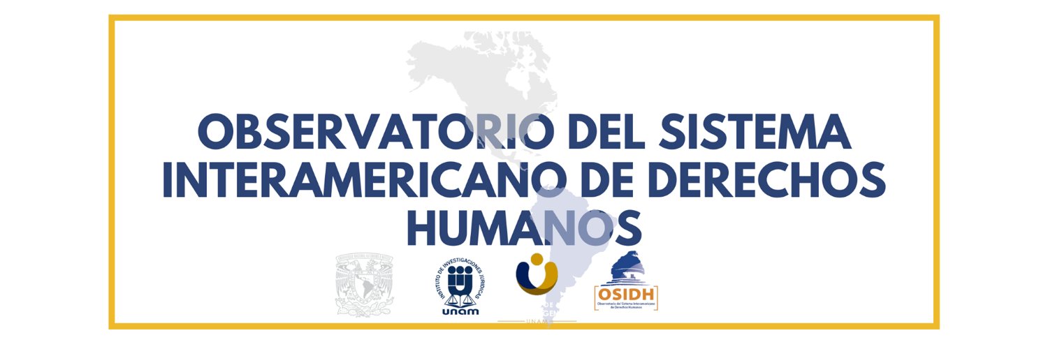 Observatorio del Sistema Interamericano de DH banner