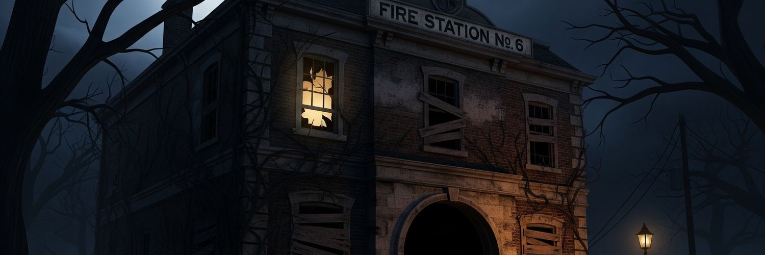 the Ghost of Fishers banner