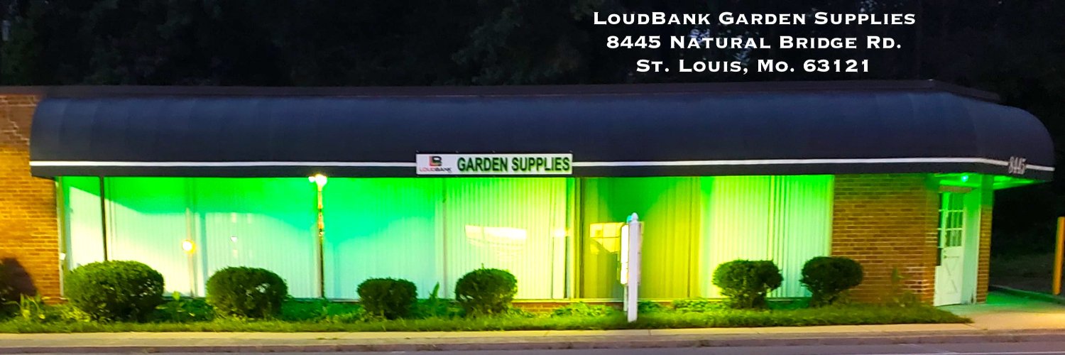 LoudBank Garden Supplies banner