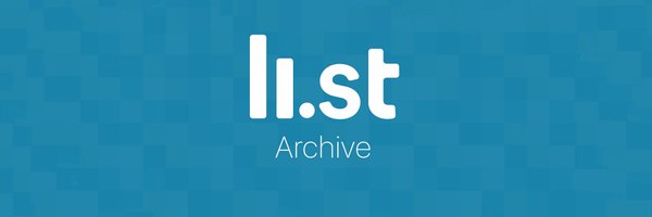 list Profile Banner
