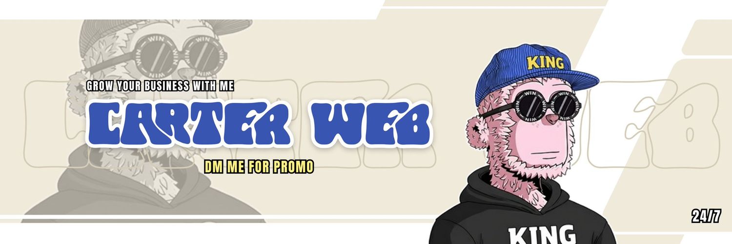 CARTER ⭕☠️ banner